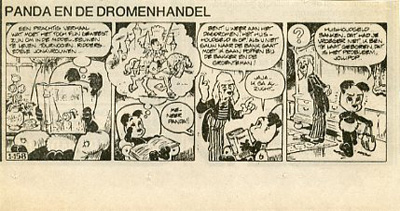 Panda krantenknipsel : Panda en de dromenhandel. 1