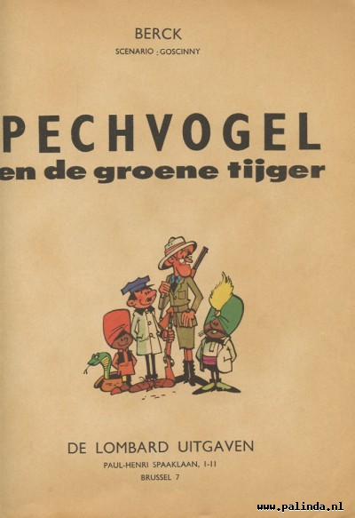 Pechvogel : Pechvogel en de groene tijger. 4