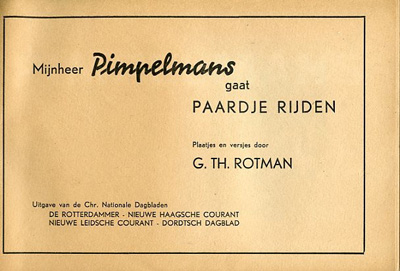 Mijnheer Pimpelmans : Mijnheer Pimpelmans gaat paardrijden. 4