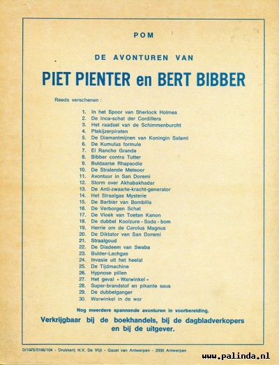 Piet Pienter en Bert Bibber : Polarisatie-preparaat-xx. 2