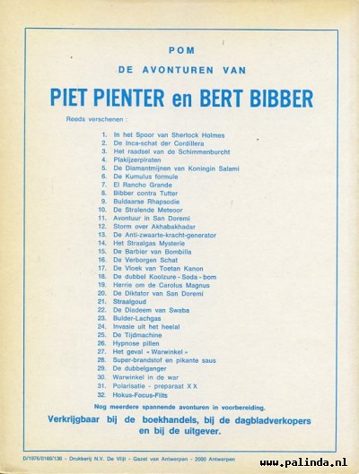 Piet Pienter en Bert Bibber : Hocus-focus-flits. 2