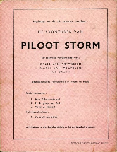 Piloot Storm : Vlucht uit Markad. 2