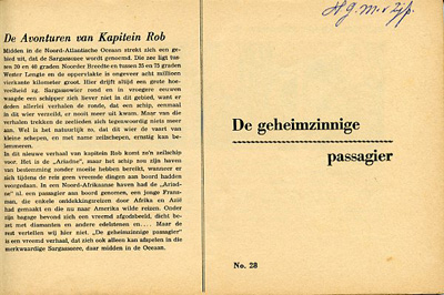 Kapitein Rob : De geheimzinnige passagier. 4