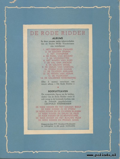 Rode ridder : De galmende kinkhoorns. 2