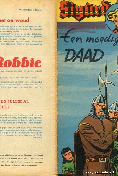 Sigurd de ridderlijke held : Een moedige daad. 3