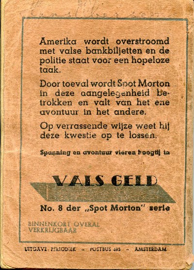 Spot Morton : De verdwenen documenten. 2