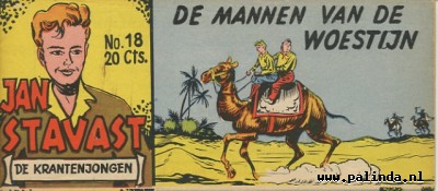 Jan Stavast : De mannen van de woestijn. 1