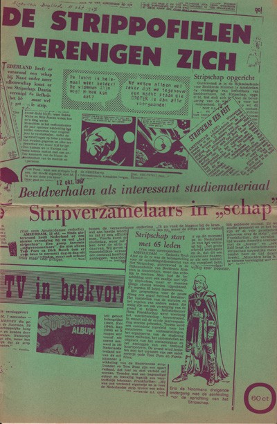 Stripschrift : Stripinformatieblad. 1