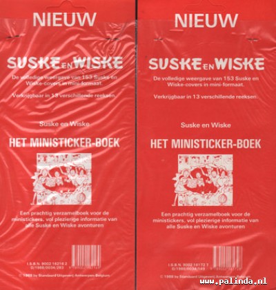 Suske en Wiske : Het ministickerboek. 8