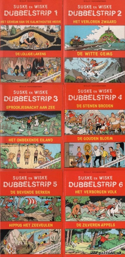 Suske en Wiske : Dubbelstrip nr.1 t/m6. 1