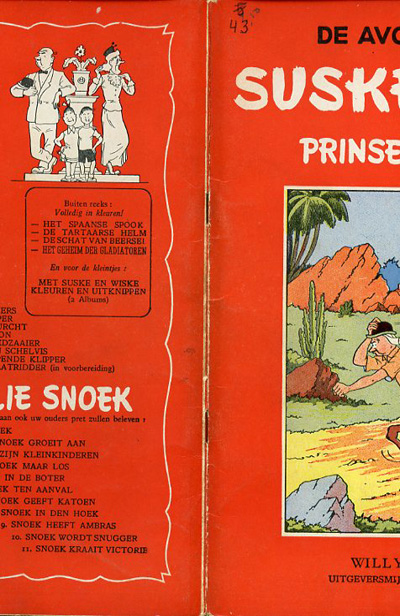 Suske en Wiske (Vlaams ongekleurd) : Prinses Zagemeel. 4