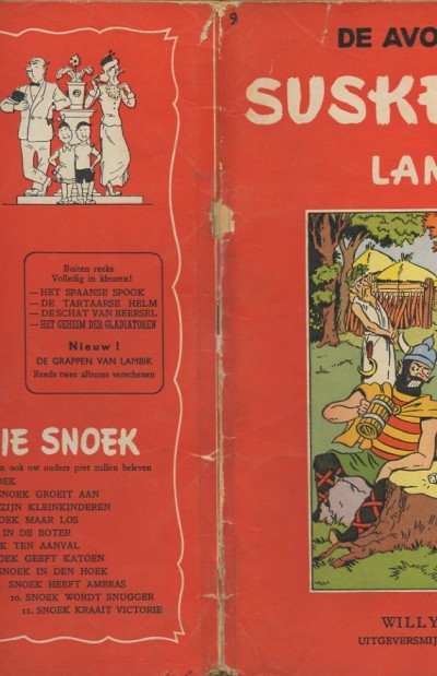 Suske en Wiske (Vlaams ongekleurd) : Lambiorix. 3