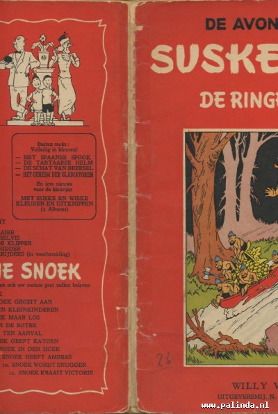 Suske en Wiske (Vlaams ongekleurd) : De ringelingschat. 3