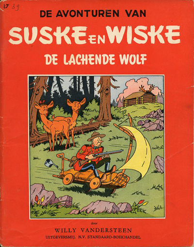 Suske en Wiske (Vlaams ongekleurd) : De lachende wolf. 1
