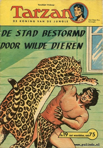 Tarzan : De stad bestormd door wilde dieren. 1