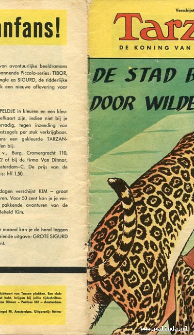 Tarzan : De stad bestormd door wilde dieren. 3