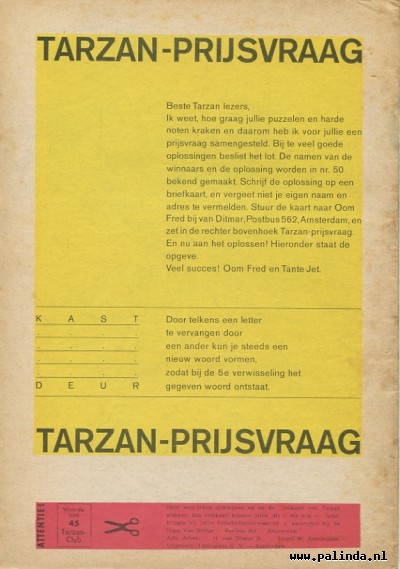 Tarzan : Ten einde raad. 2