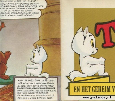 Tom Poes : Tom Poes en het geheim van de pientere spaarder. 3