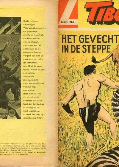 Tibor, de held van de djungel : Het gevecht in de steppe. 3