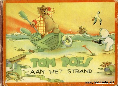 Tom Poes, blader mee : Tom poes aan het strand. 1