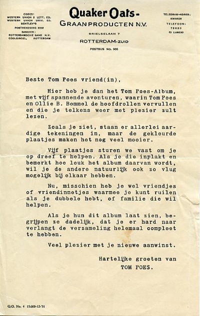 Tom Poes : Plakplaatjes boek. 3