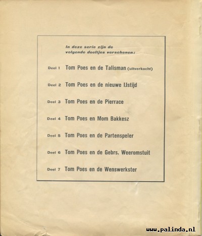 Tom Poes : De wenswerkster. 2