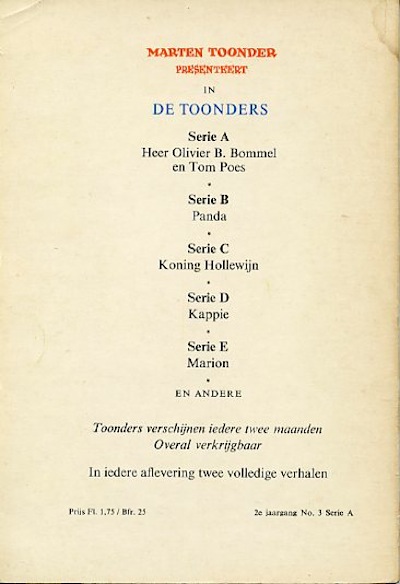 Tom Poes : De Bommel legende. 2