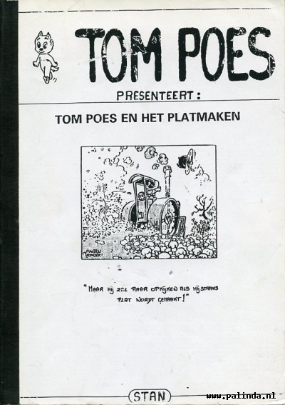 Tom Poes (illegaal) : Tom Poes en het platmaken. 1