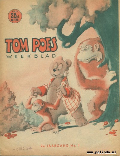 Tom Poes weekblad 2e jr.gang : Tompoes weekblad. 1