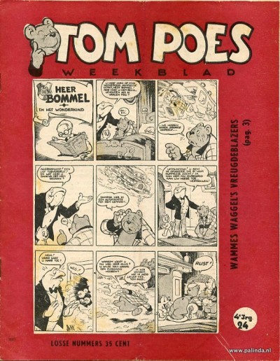 Tom Poes weekblad 4e jr.gang : Tom Poes Weekblad. 1