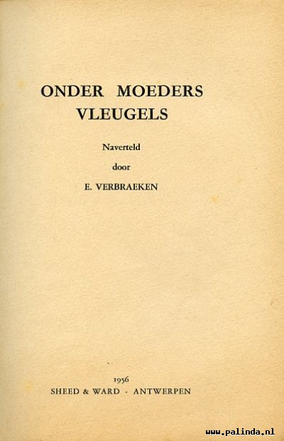 Onder moeders vleugels : Onder moeders vleugels. 4