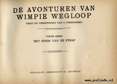 Wimpie Wegloop : Het einde van de straf. 4