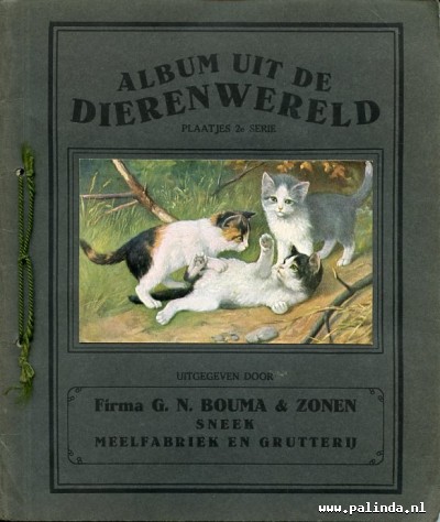 Plakplaatjesboek : Album uit de dierenwereld. 1