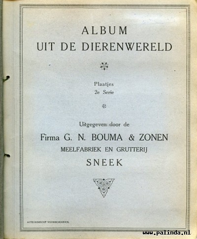 Plakplaatjesboek : Album uit de dierenwereld. 3