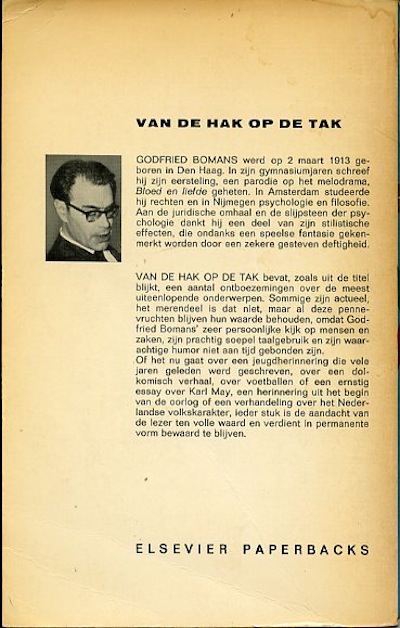 Bomans : Van de hak op de tak. 2