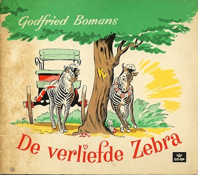 Bomans reclame uitgaven : De verliefde zebra. 1