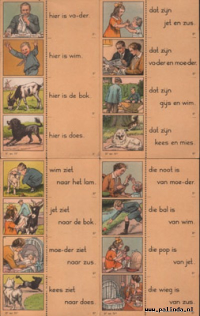 Taalkaarten : Ontluikend leven serie II en IV. 2