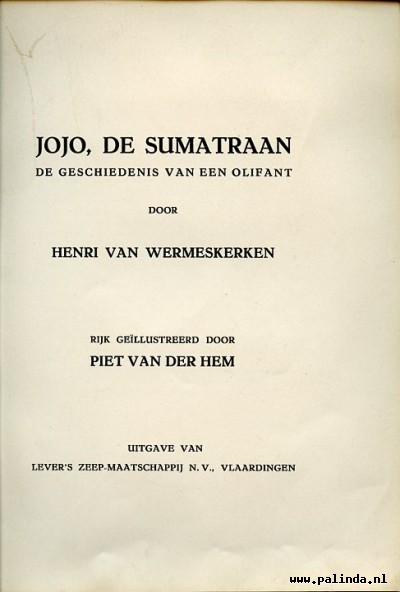 Plakplaatjesboek : JO JO de sumatraan. 4
