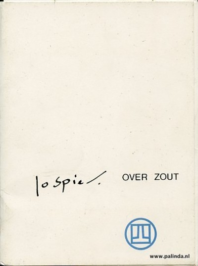 Jo Spier : Over zout. 1