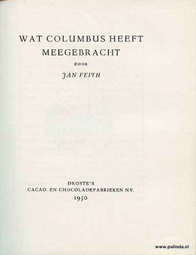 Reclame : Wat Columbus heeft meegebracht. 4