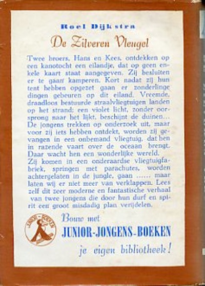 Junior-jongensboeken-serie : De zilveren vleugel. 2