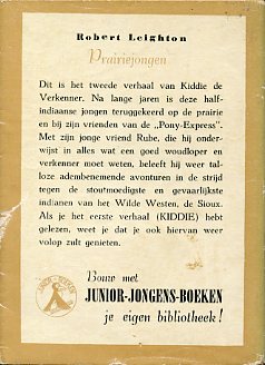 Junior-jongensboeken-serie : De prairie jongen. 2