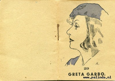 Miss Blanche Univers Serie : Greta Garbo 3