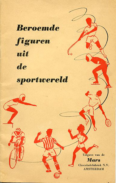 Plakplaatjesboek : Beroemde figuren uit de sportwereld. 1