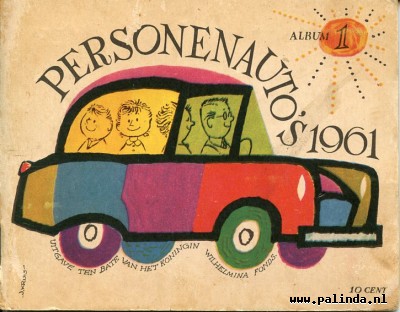 Plakplaatjesboek : Personenauto's 1961. 1