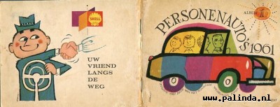 Plakplaatjesboek : Personenauto's 1961. 3