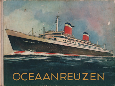 Plakplaatjesboek : Oceaanreuzen. 1