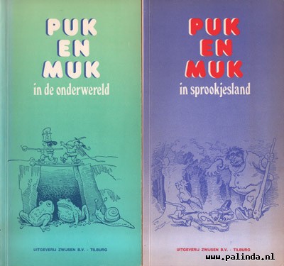 Puk en Muk : de heks, naar de maan, drakendoder, boevenstreken, de onderwereld, sprookjesland. 2