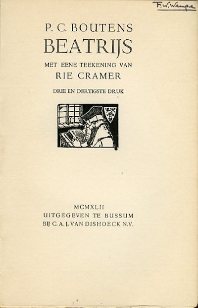 Rie Cramer, div. : Beatrijs. 3