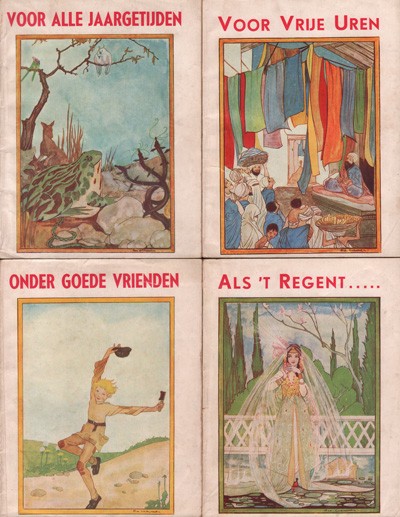 Rie Cramer, kinderboeken : Voor alle jaargetijden/Voor vrije uren/Onder goede vrienden/als 't regent. 1
